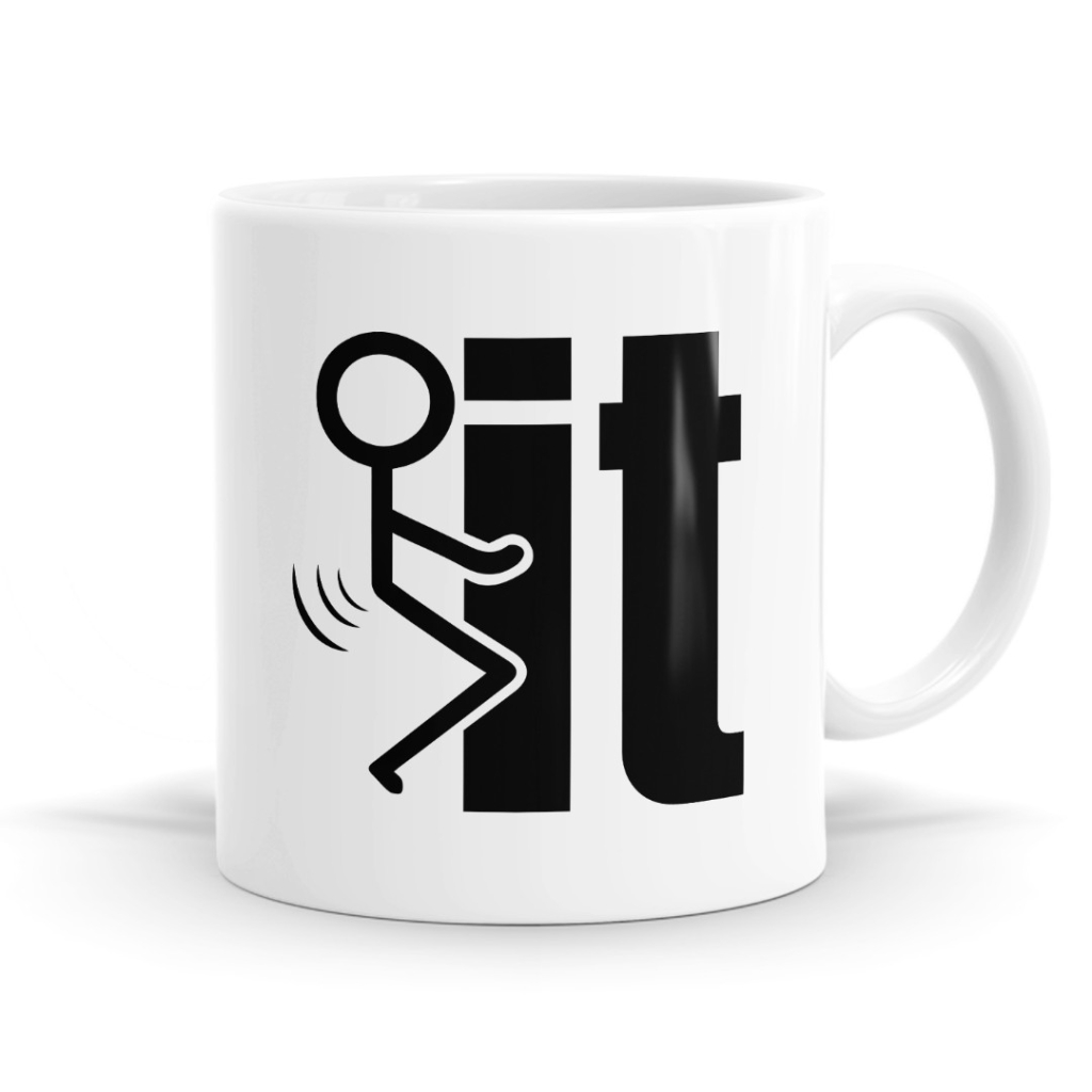 F It Mug image