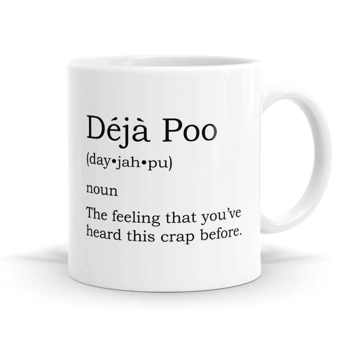 Deja Poo Definition Mug image