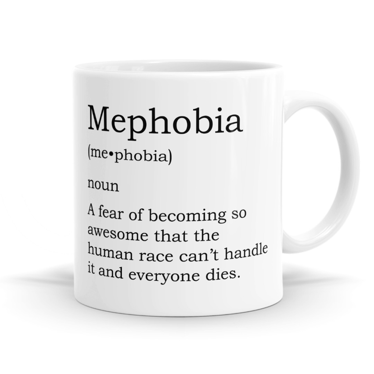 Mephobia Definition Mug image