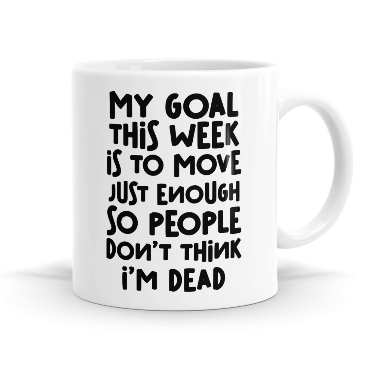 My Goal This Week Mug image