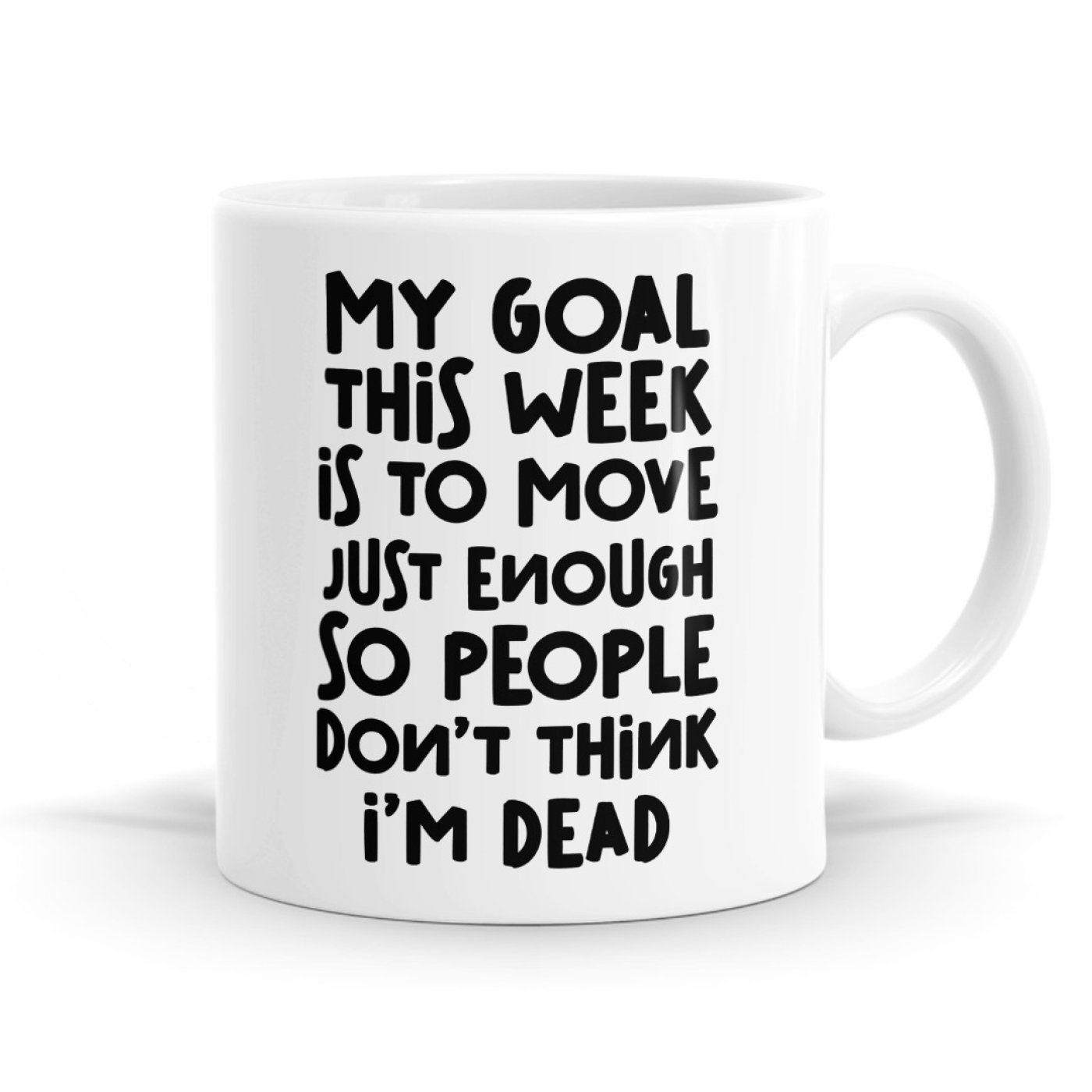 My Goal This Week Mug image