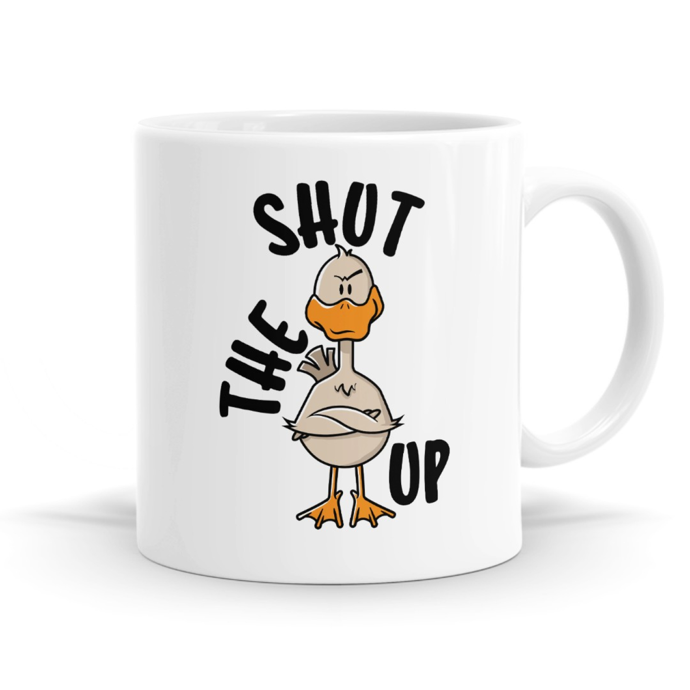 Shut The Duck Up Mug image