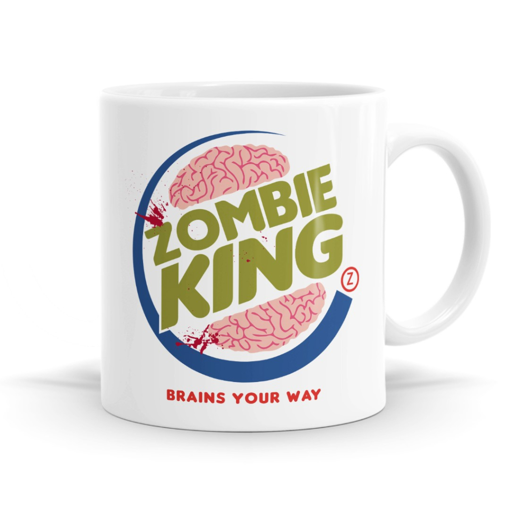 Zombie King Parody Mug