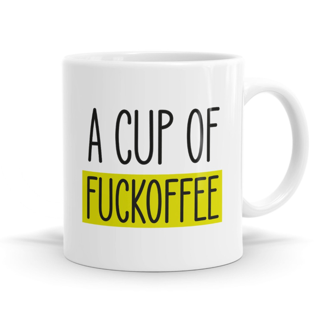A Cup of Fuckoffee Mug image
