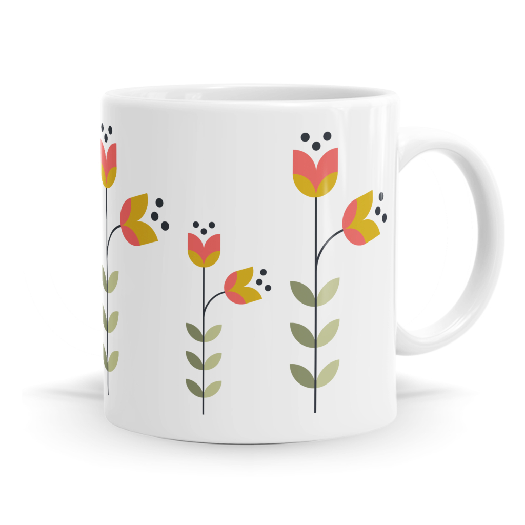 Flourish Scandi Inspired Mug